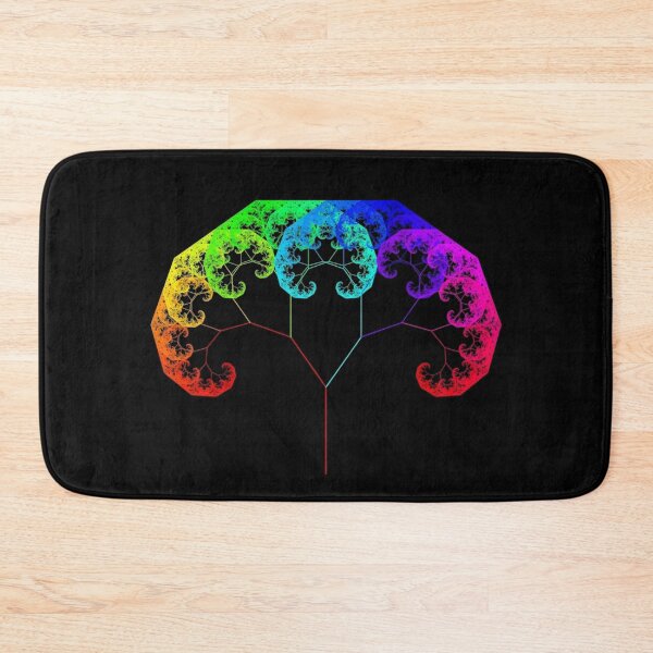 Item preview, Colorful Fractal  Rainbow Tree designed and sold by Tootooot.