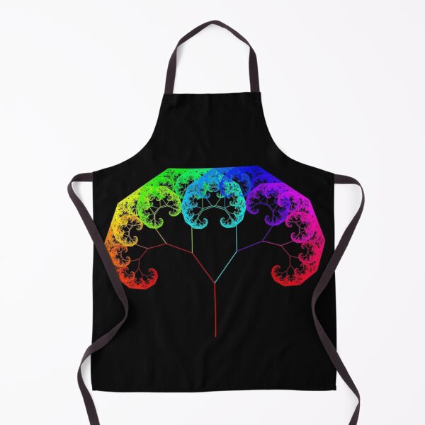 Item preview, Colorful Fractal Rainbow Tree designed and sold by Tootooot.