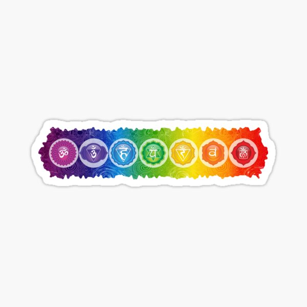 Item preview, 7 Chakra Symbols - 62 HRBBG designed and sold by serenaking.