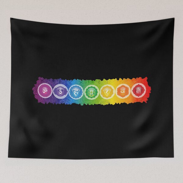 Item preview, 7 Chakra Symbols - 62 HRBBG designed and sold by serenaking.