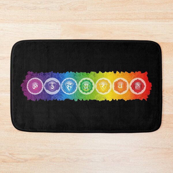 Item preview, 7 Chakra Symbols - 62 HRBBG designed and sold by serenaking.