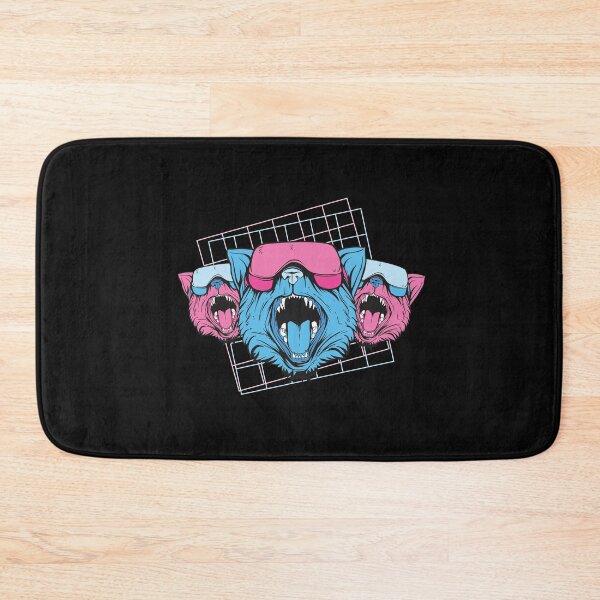 Item preview, Vaporwave cats, bat designed and sold by DerSenat.
