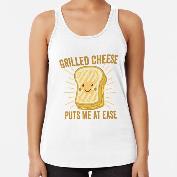 Grilled Cheese Puts Me at Ease Funny Food Saying Magnet for Sale by  DetourShirts