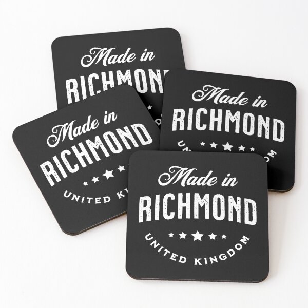 Item preview, Made In Richmond, UK - Vintage Logo Text Design designed and sold by VicEllisArt.