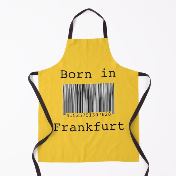 Item preview, Nacido en Frankfurt Barcode designed and sold by Kipcio.