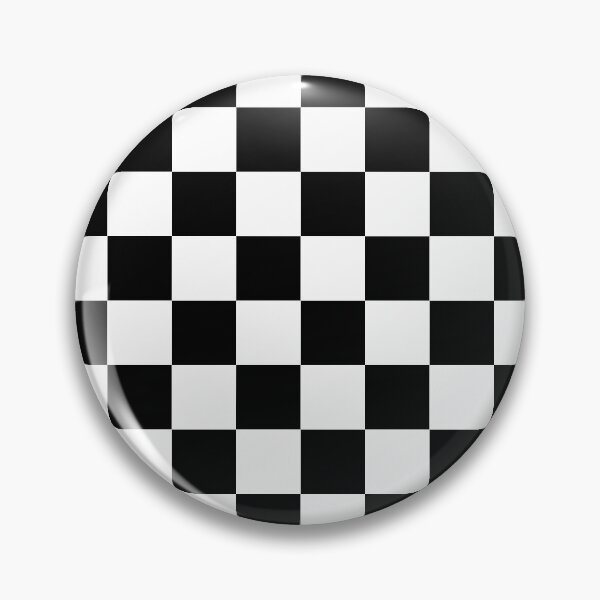 Item preview, Black and White Checkered Chef Pattern designed and sold by HotHibiscus.