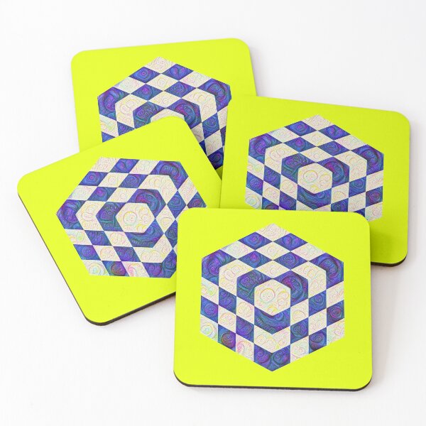 Item preview, #DeepDream Color Squares Visual Areas 5x5K v1448964615 designed and sold by blackhalt.
