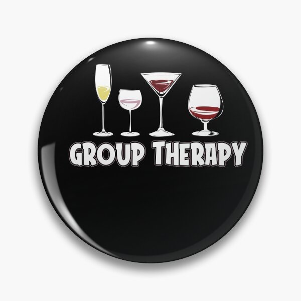 Item preview, Wine Drinking Group Therapy  Wine designed and sold by shirti.