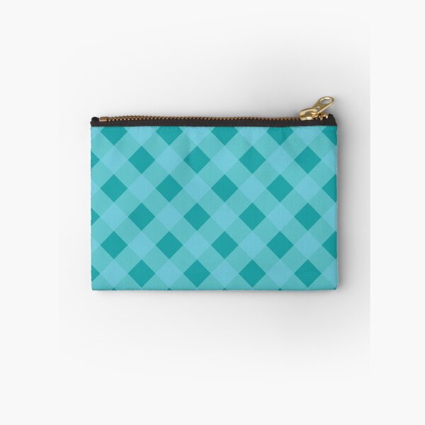 Item preview, Aqua Chequered Diagonal Pattern designed and sold by zcabask.