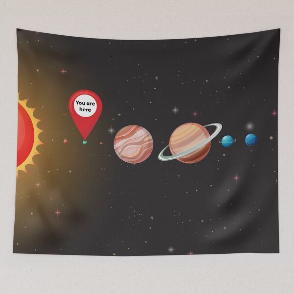 Item preview, Our Solar System designed and sold by StupidHeadArt.