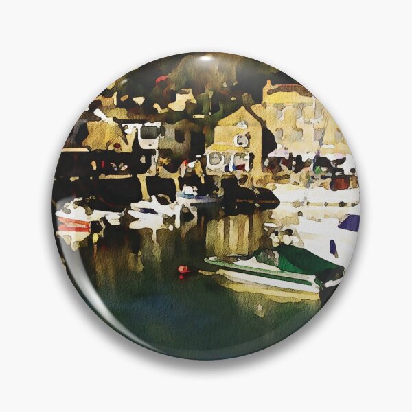 Item preview, Padstow harbour in Cornwall UK. Watercolour effect designed and sold by Gerald Waters.