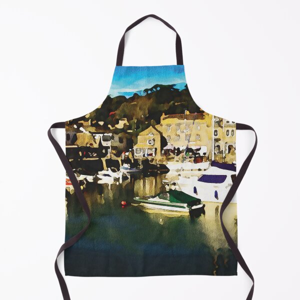 Item preview, Padstow harbour in Cornwall UK. Watercolour effect designed and sold by Gerald Waters.