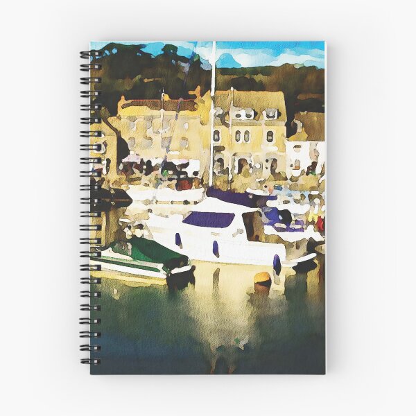 Item preview, Padstow harbour in Cornwall UK. Watercolour effect designed and sold by Gerald Waters.