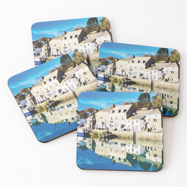 Item preview, Padstow harbour in Cornwall UK. Watercolour effect designed and sold by Gerald Waters.