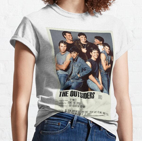 The Outsiders Alternative Poster Art Movie Large (4) Classic T-Shirt