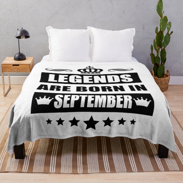 Item preview, Legends Are born In September designed and sold by TheArtism.