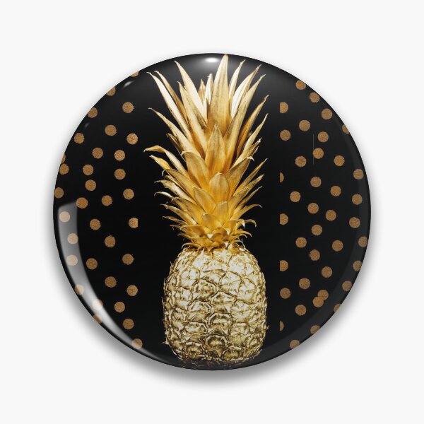 Item preview, GOLD & BLACK - Pineapple designed and sold by OMdesign10.