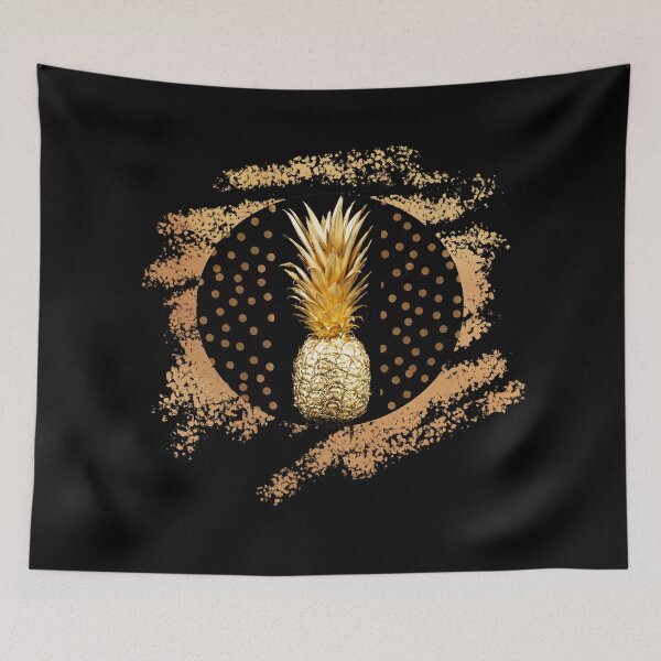 Item preview, GOLD & BLACK - Pineapple designed and sold by OMdesign10.