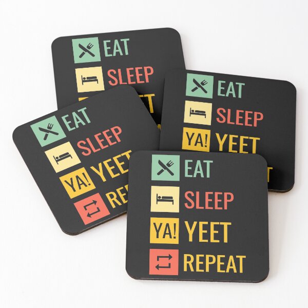 Item preview, Eat Sleep Yeet Repeat designed and sold by printondemand13.