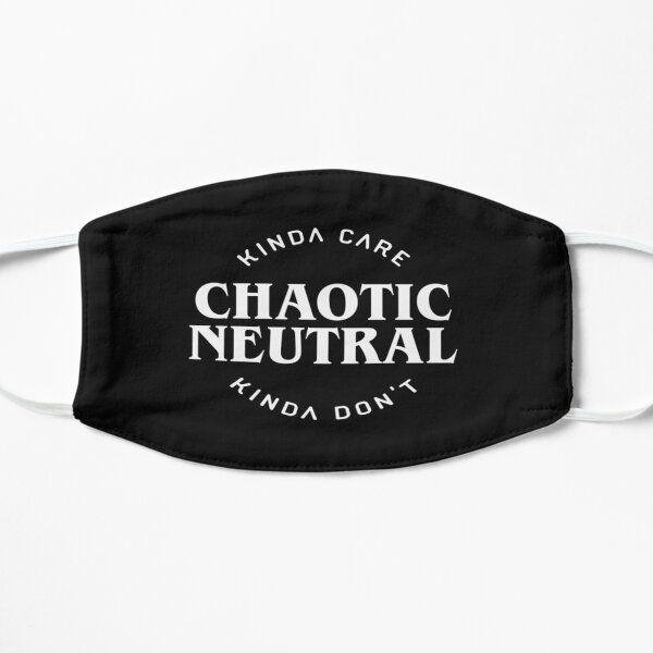 Chaotic Neutral Flat Mask