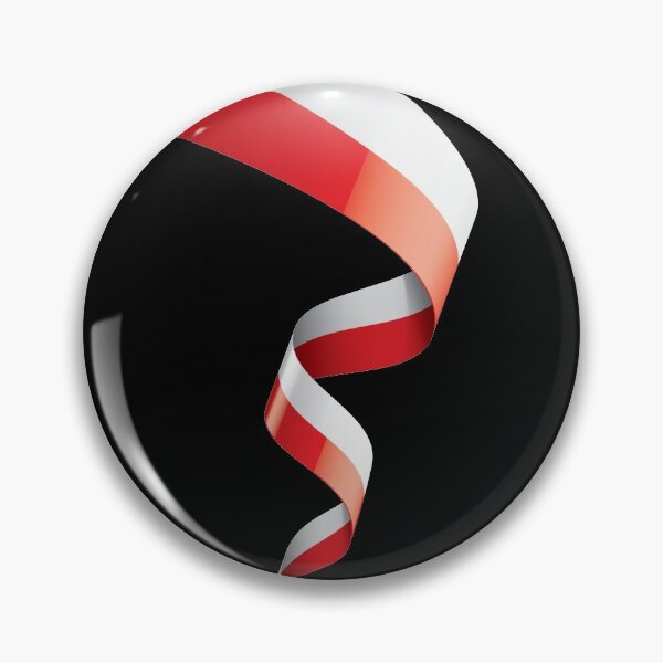 Item preview, Polish wavy flag Poland designed and sold by elhefe.