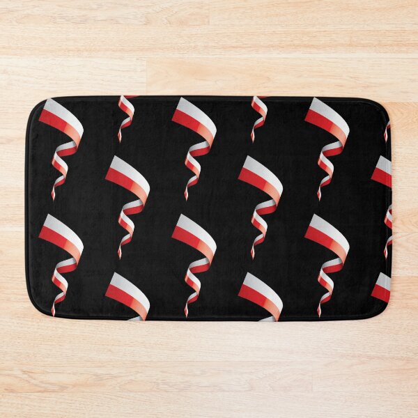 Item preview, Polish wavy flag Poland designed and sold by elhefe.