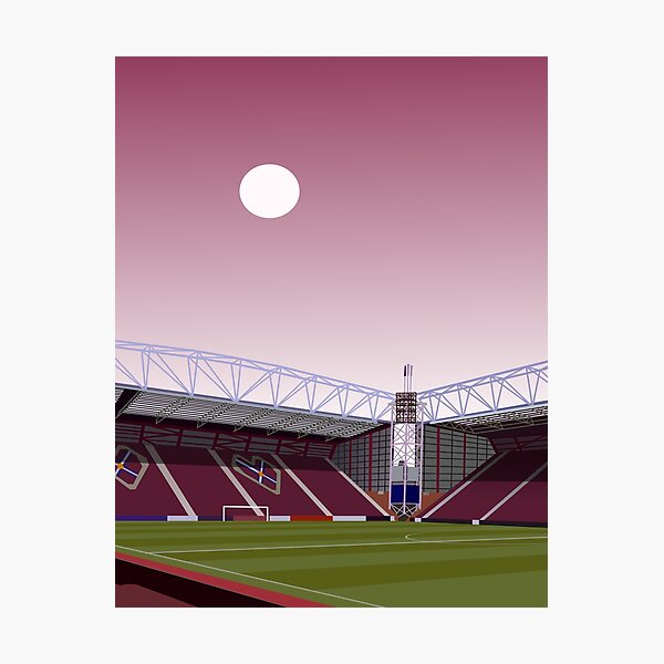Item preview, Tynecastle designed and sold by FootballArcade.