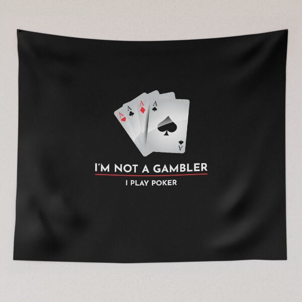Item preview, Card Games Casino Poker Player Gamer Gambling Gift designed and sold by TastefulTees.