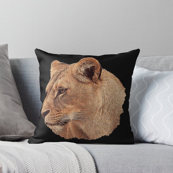 Item preview, Lioness, big cat, African big cats, Christmas gifts big cats designed and sold by Kirei-Lily.