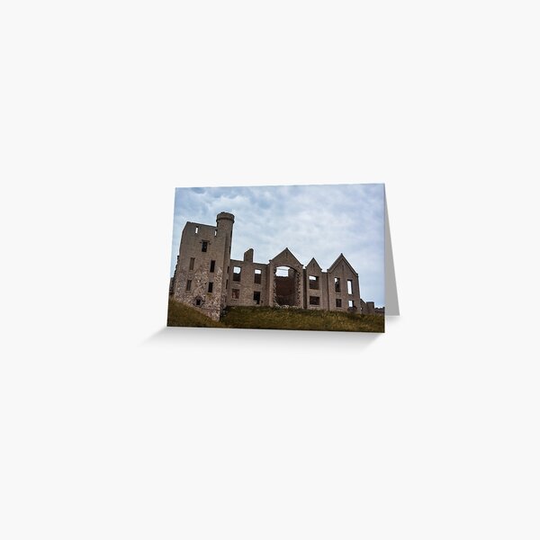 Slains Castle, Aberdeenshire, Scotland Greeting Card
