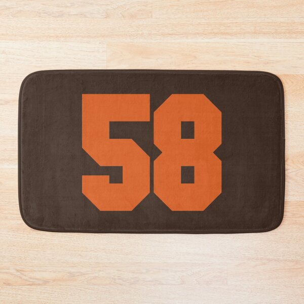 Item preview, 58 Number Cleveland Sports Fifty-Eight Brown Jersey designed and sold by HelloFromAja.