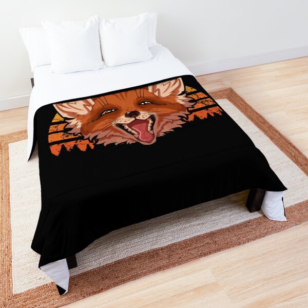 fox comforter baby