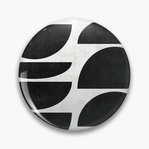 Item preview, Mid-Century Modern Pattern No.9 - Black and White Concrete designed and sold by Zoltan Ratko.
