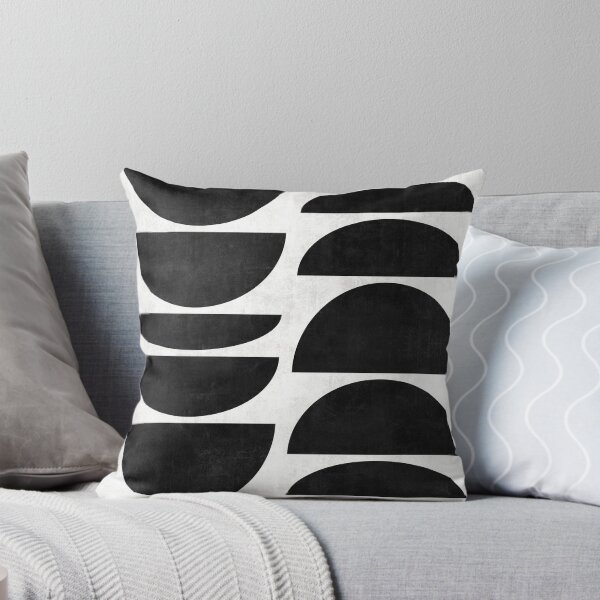 Item preview, Mid-Century Modern Pattern No.9 - Black and White Concrete designed and sold by Zoltan Ratko.