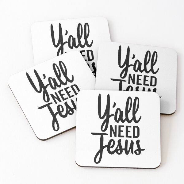 Item preview, Yall Need Jesus Funny Christian Saying designed and sold by DetourShirts.