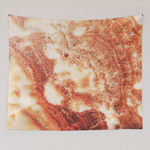 Item preview, Marble Flow - Rust Orange designed and sold by SilverPegasus.