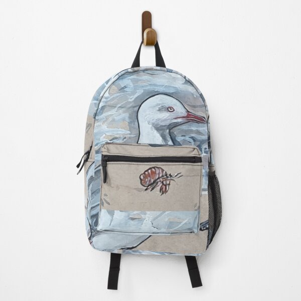 Item preview, Shoreline seagulls seabirds by the beach designed and sold by Liz HL Art Shop.