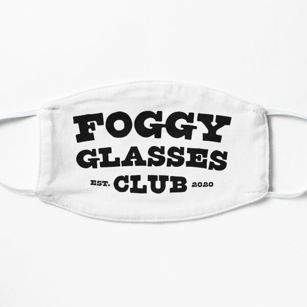 Foggy Glasses Club Est 2020 Funny Mask