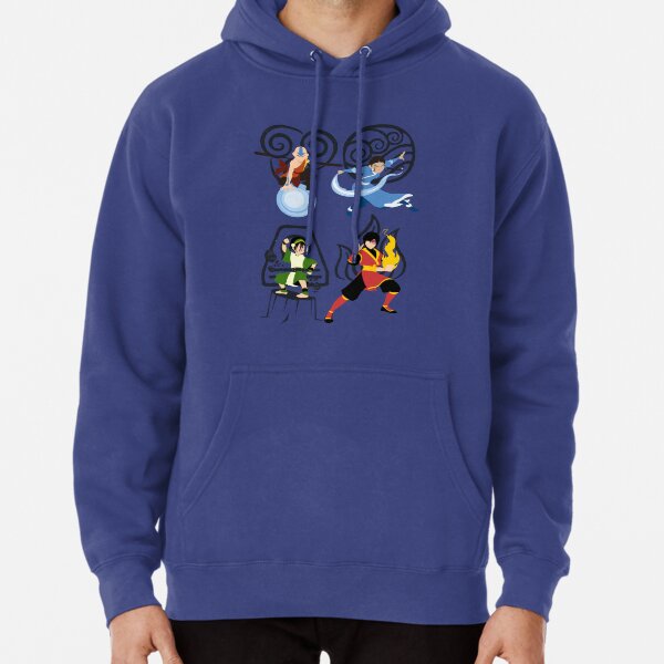Minimalist Bending Pullover Hoodie