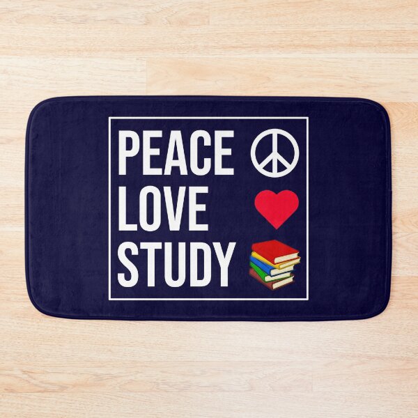 Item preview, Peace Love Study designed and sold by CatArtStore.