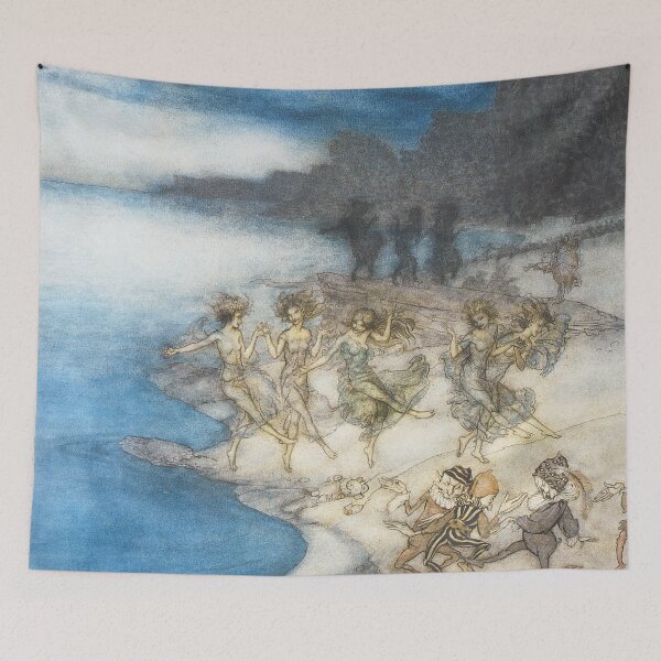 Item preview, Arthur Rackham: Comus 1921 - Pert Fairies & Dapper Elves designed and sold by Dreamflight.