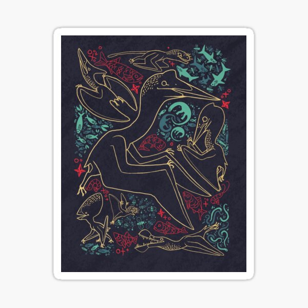 Item preview, Pterosaurs and Prey designed and sold by DrawptorMedia.