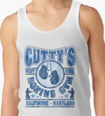 Cuttys Gym Distressed Tank Top