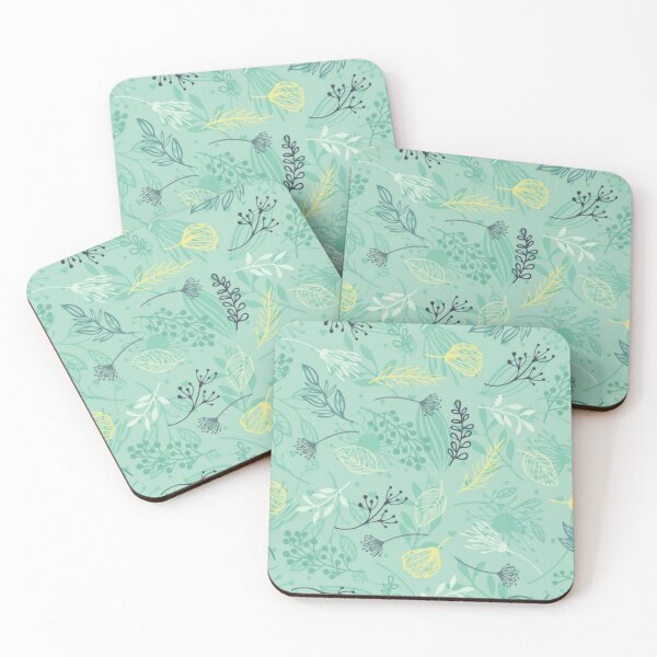 Item preview, Forest herbs pattern designed and sold by Rakos-Merch.