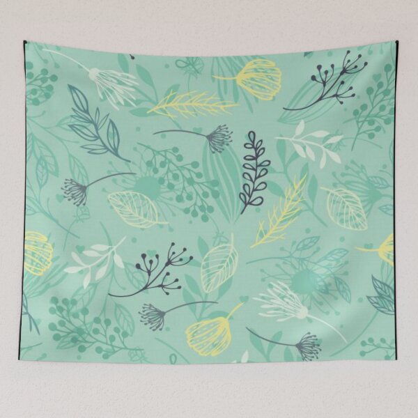 Item preview, Forest herbs pattern designed and sold by Rakos-Merch.