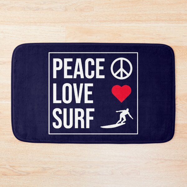 Item preview, Peace Love Surf designed and sold by CatArtStore.
