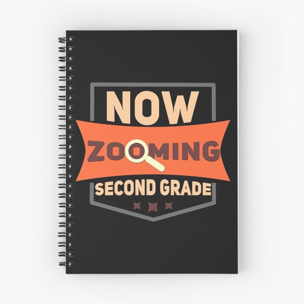 Item preview, Now Zooming Second Grade - Plain Text And Zoom Icon designed and sold by leo121687.