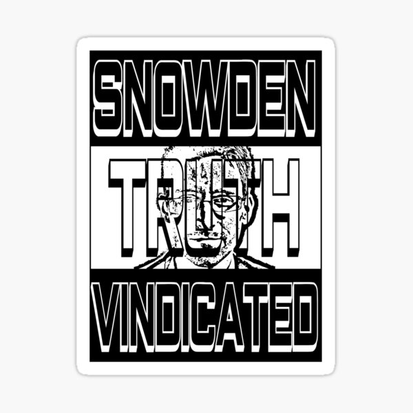 Aperçu de l'œuvre Edward Snowden, la vérité confirmée créée et vendue par CharJens.