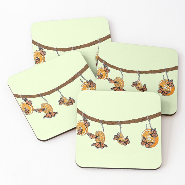 Item preview, Butterflies eating from Orange slices designed and sold by ForsakenGabriel.