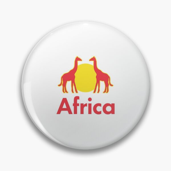 Aperçu de l'œuvre Girafe africaine rouge créée et vendue par KeepMoving.